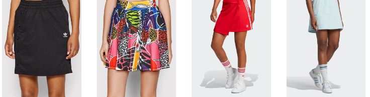 Jupes de sport pour femmes Adidas