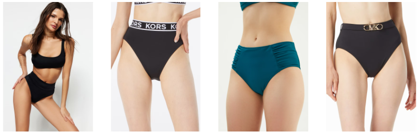Maillot de bain femme à taille haute Maillot de bain femme à taille haute