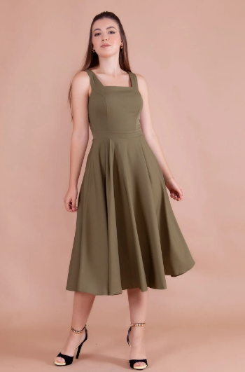 Robe midi de Modora.fr