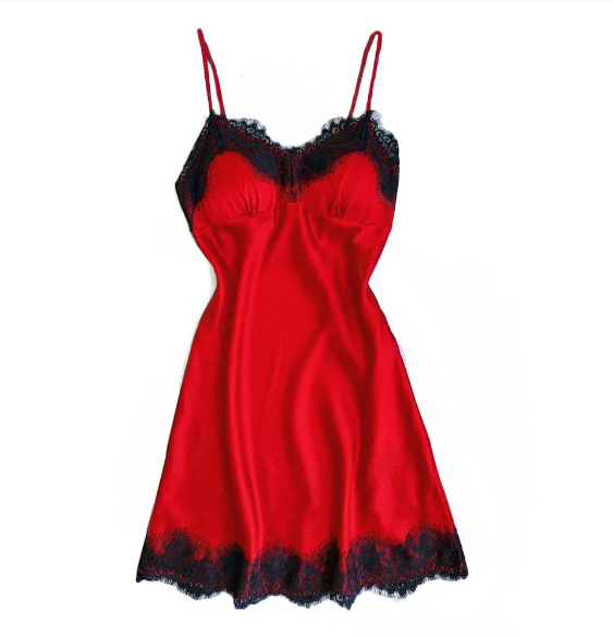 Pyjama en satin femme de Мodora.fr