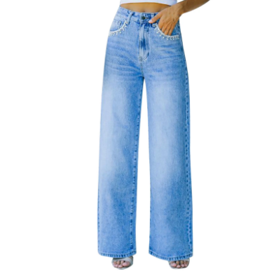 Jeans à jambes larges femme de Modora.fr