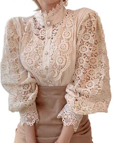 Blouse en dentelle femme de Мodora.fr Blouse en dentelle femme de Мodora.fr