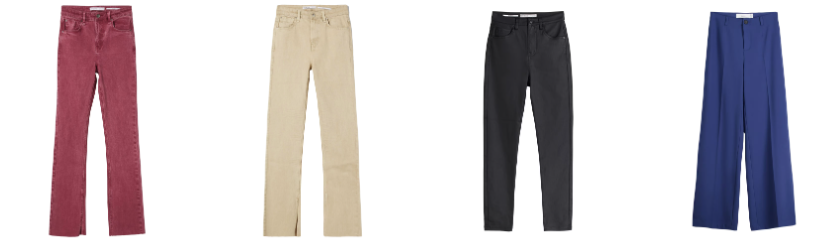 Pantalons pour femmes Bershka Pantalons pour femmes Bershka