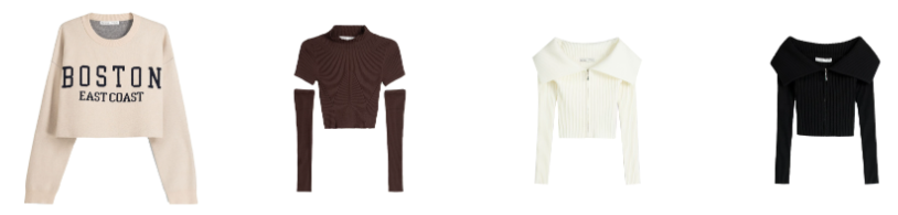 Vêtements tricotés pour femme Bershka