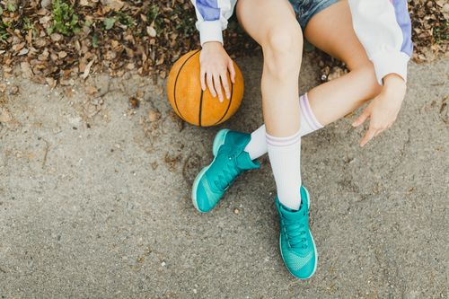 Baskets femme en cuir véritable 7