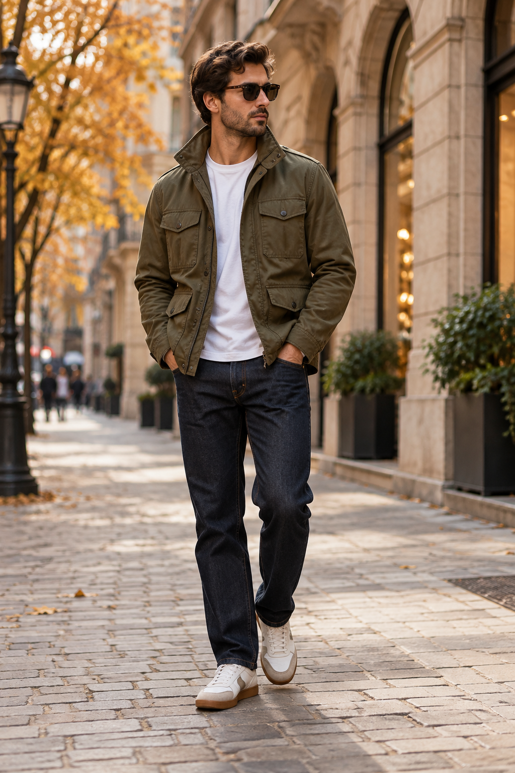 Veste utility homme pour l’automne Veste utilitaire homme pour l’automne