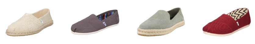 Espadrilles pour femmes TOMS