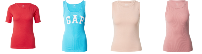 T-shirts et débardeurs pour femmes GAP T-shirts et débardeurs pour femmes GAP