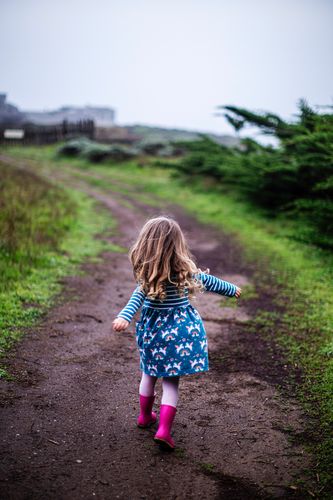 Bottes enfant pour filles en cuir véritable 1