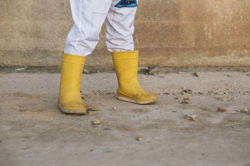 Bottes enfant pour filles en cuir véritable 5