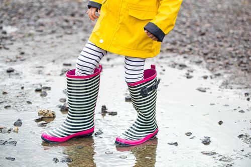 Bottes enfant pour filles en cuir véritable 7