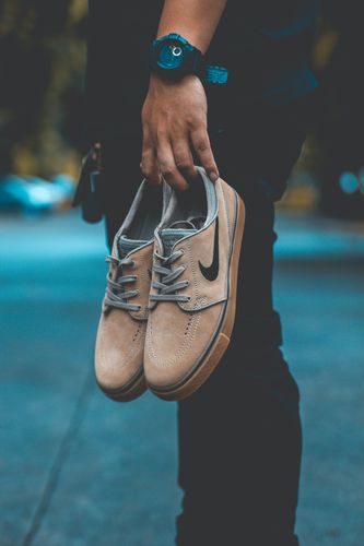 Baskets homme cuir veritable 1