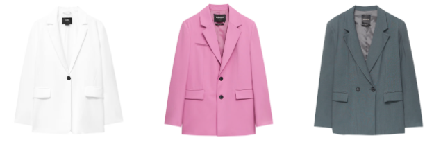  Vestes et blazers pour femmes Pull and Bear 
