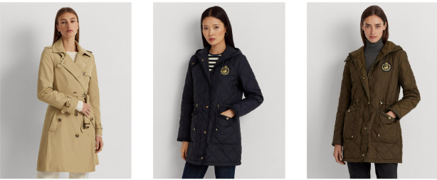 Manteaux femme Ralph Lauren