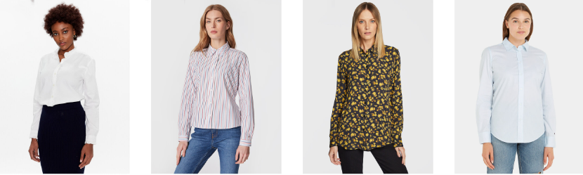 Chemises pour femmes Tommy Hilfiger Chemises pour femmes Tommy Hilfiger