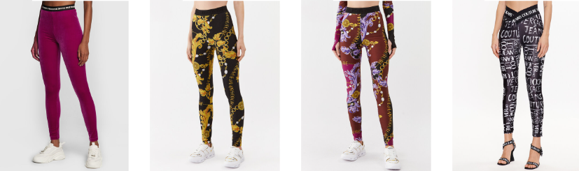 Leggings pour femmes Versace Couture